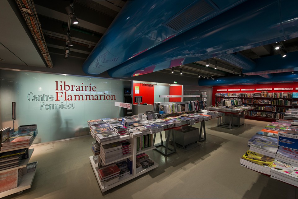 Librairie FLAMMARION du Centre Beaubourg à Paris