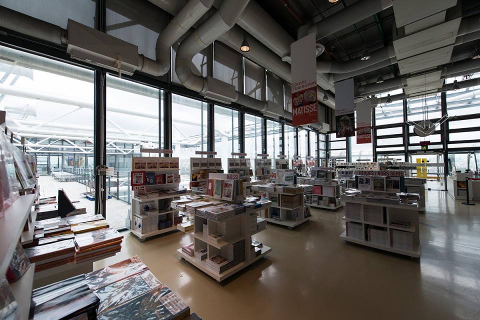 Librairie FLAMMARION du Centre Beaubourg à Paris
