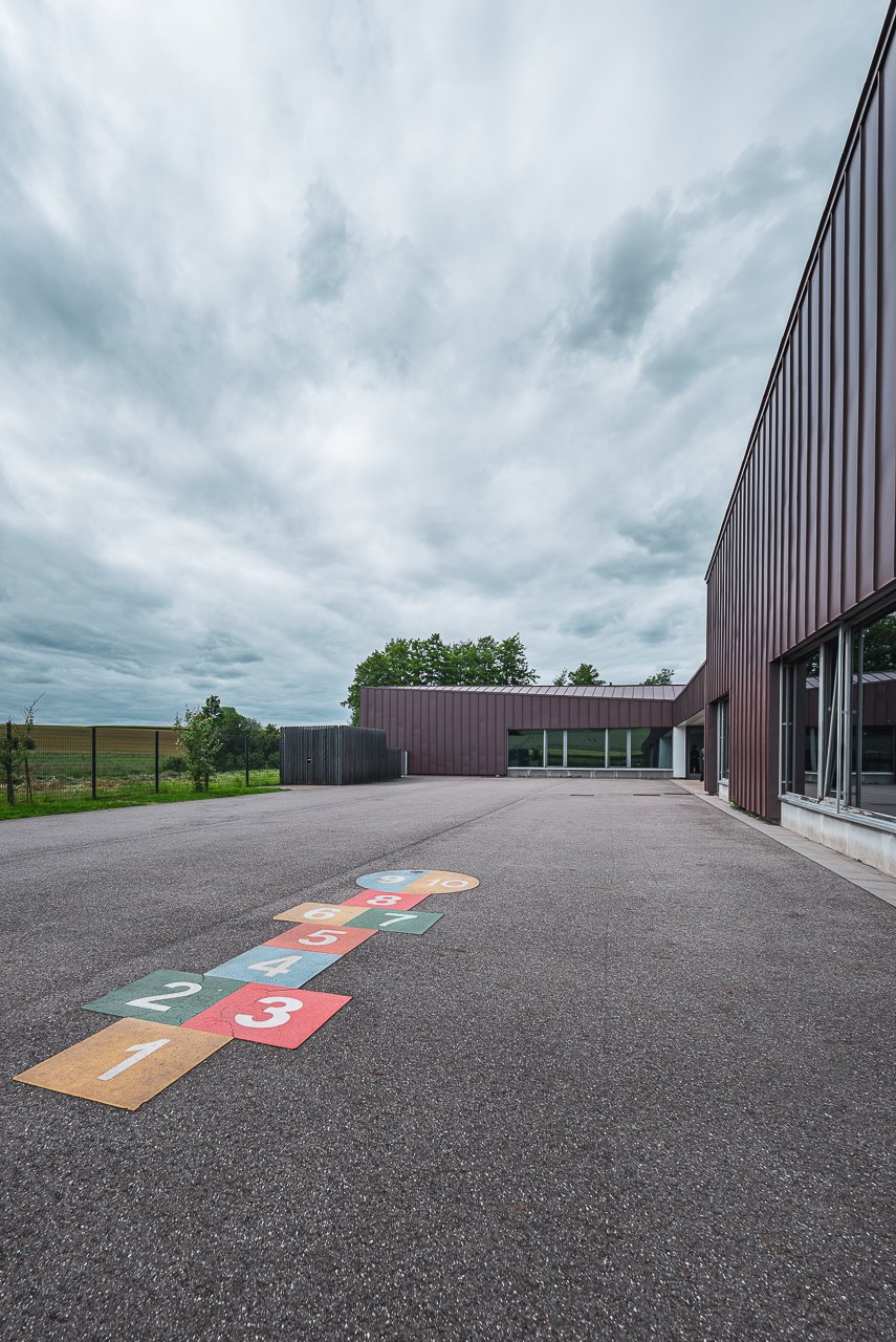 Cours du groupe scolaire à Vany (57)