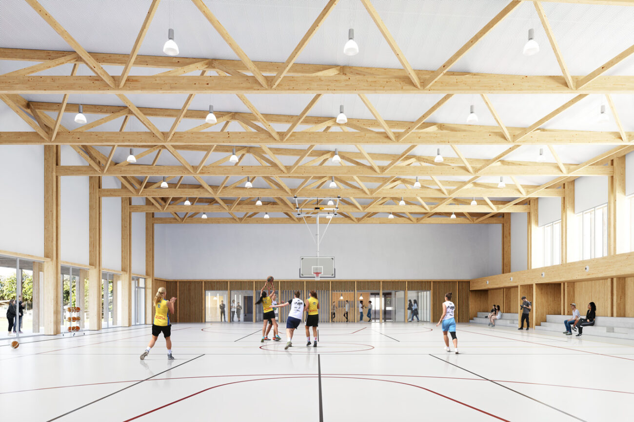 Complexe sportif à Boulange