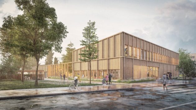 Projet de Construction d'un bâtiment multi fonctionnel en bois à Yutz en Moselle