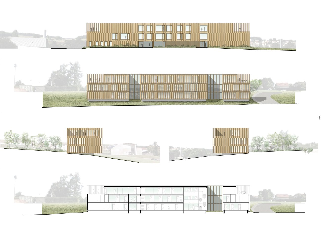 Projet de construction d'un immeuble de bureaux pour la MSA à Épinal (88)