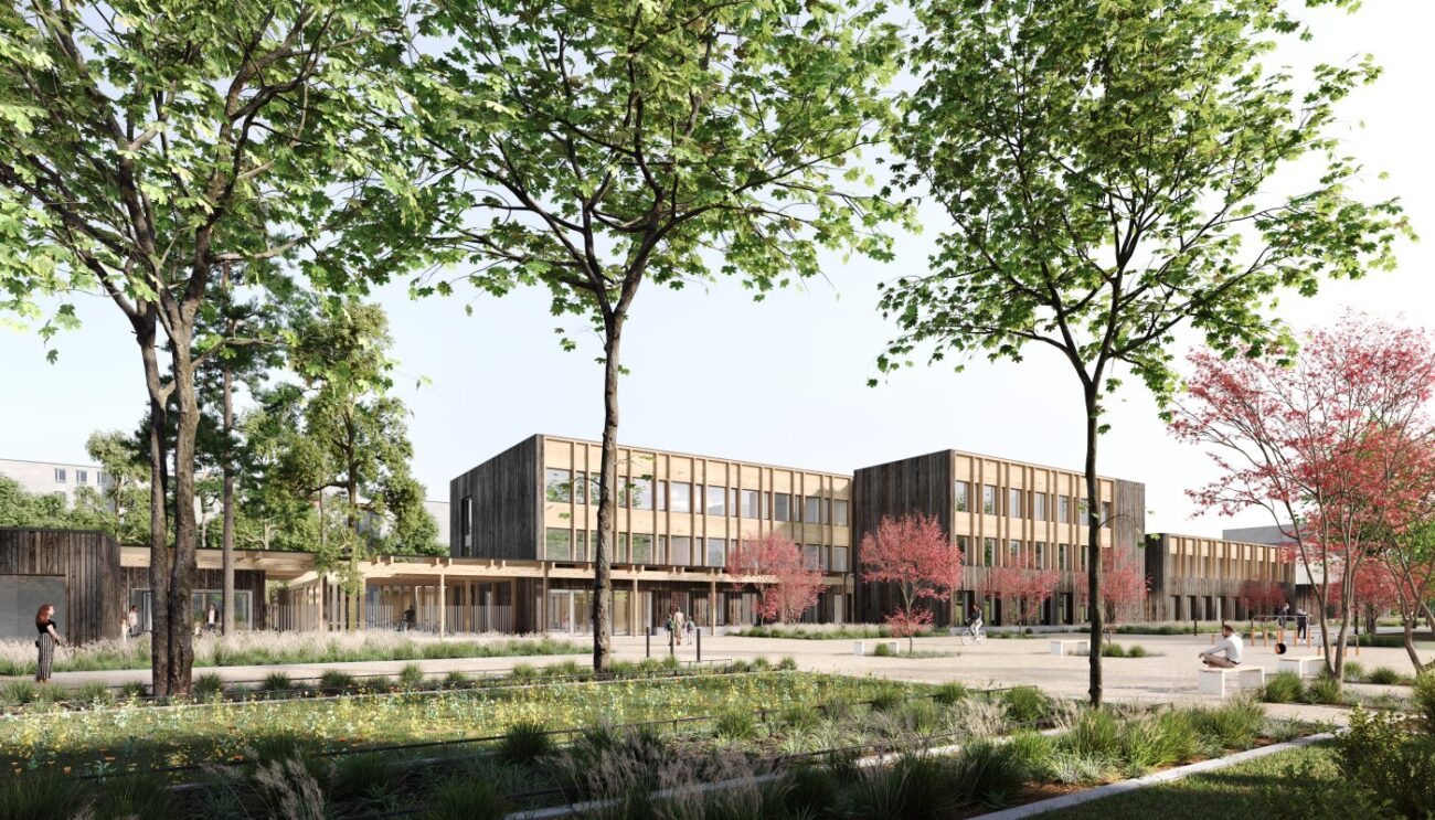 Construction d'un Restaurant scolaire, Extension et Restructuration des 2 écoles maternelles et de l'école élémentaire Éleonore à Strasbourg (67)