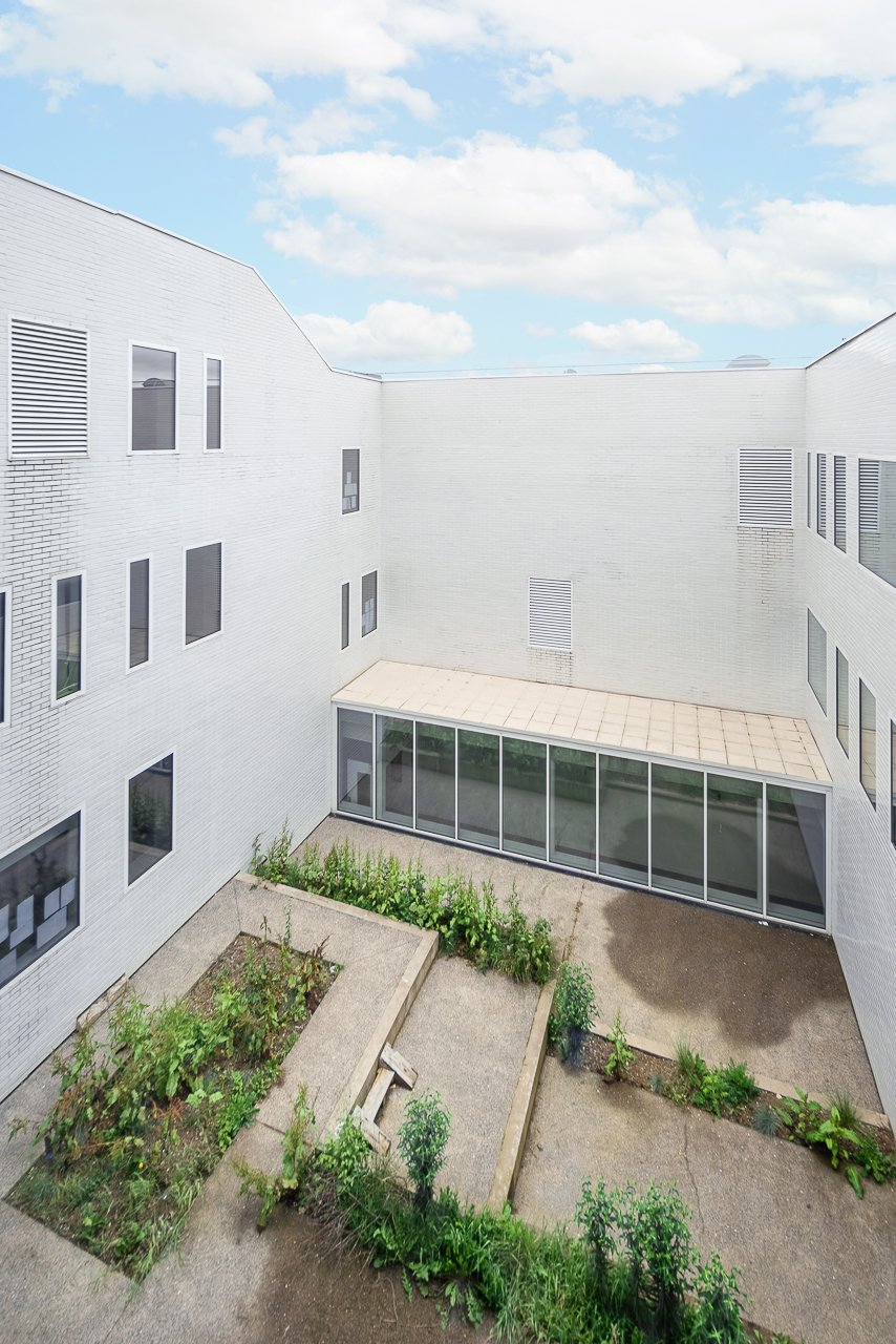 Vue du collège Albert Camus à Jarville la Malgrange près de Nancy