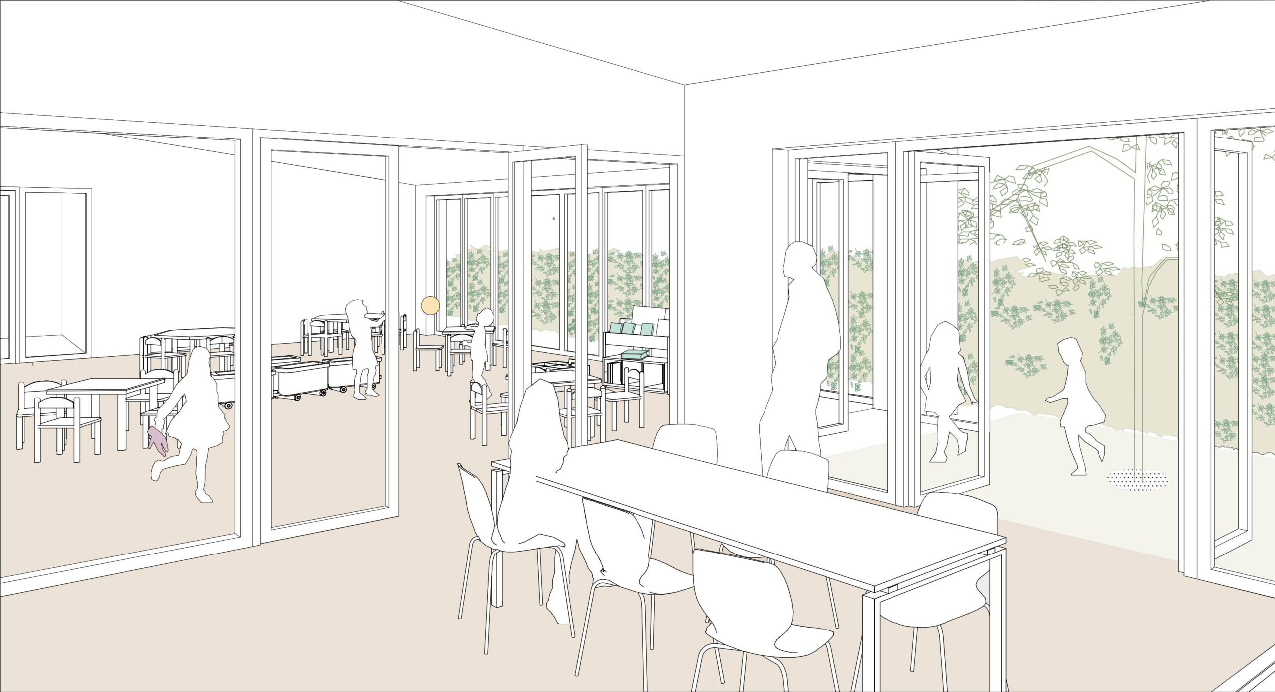 Equipement polyvalent et periscolaire à Hettange Grande KL architectes