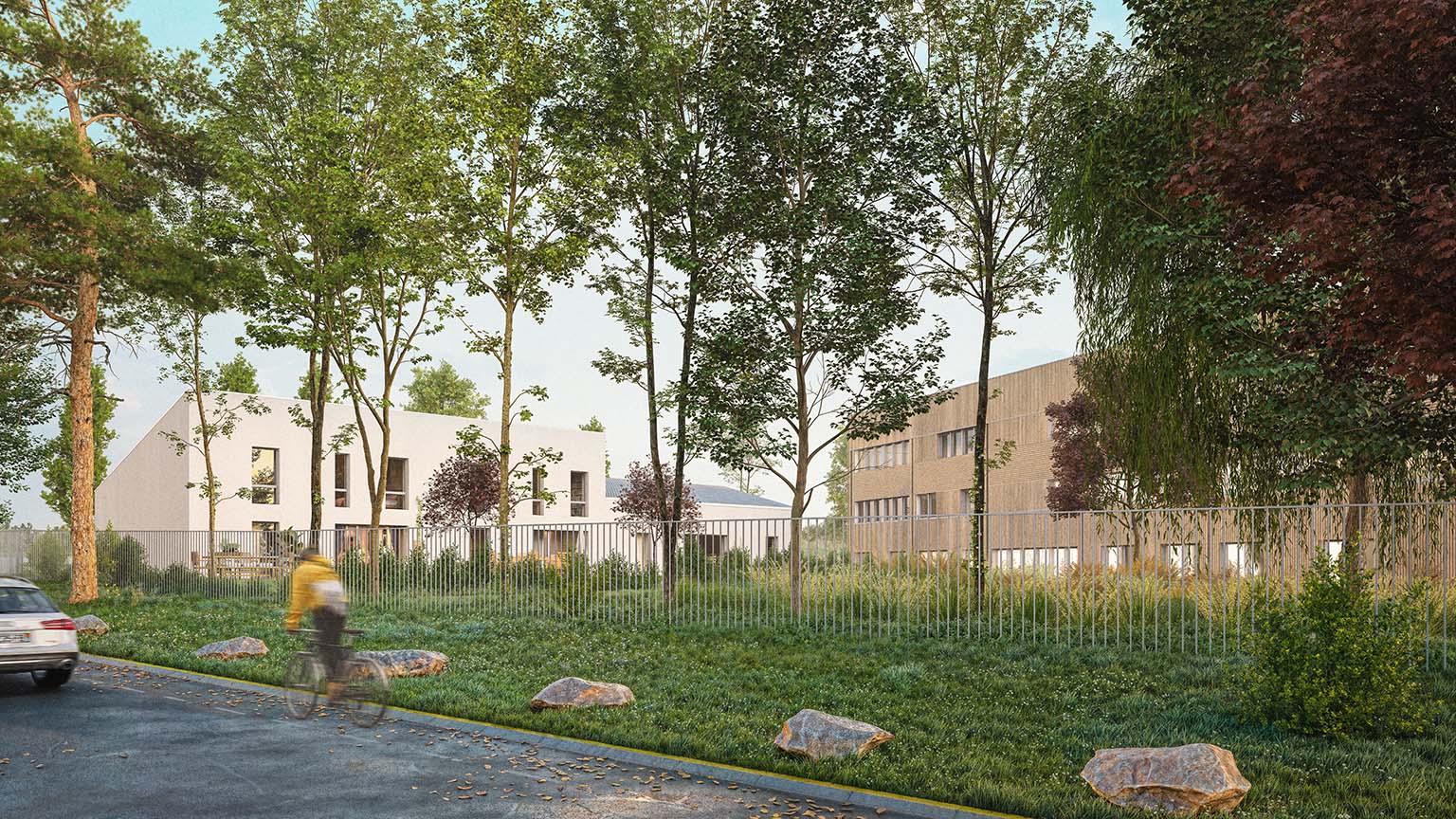 Restructuration du Collège Lucien Pougué à Rémilly - CD57 - KL architectes