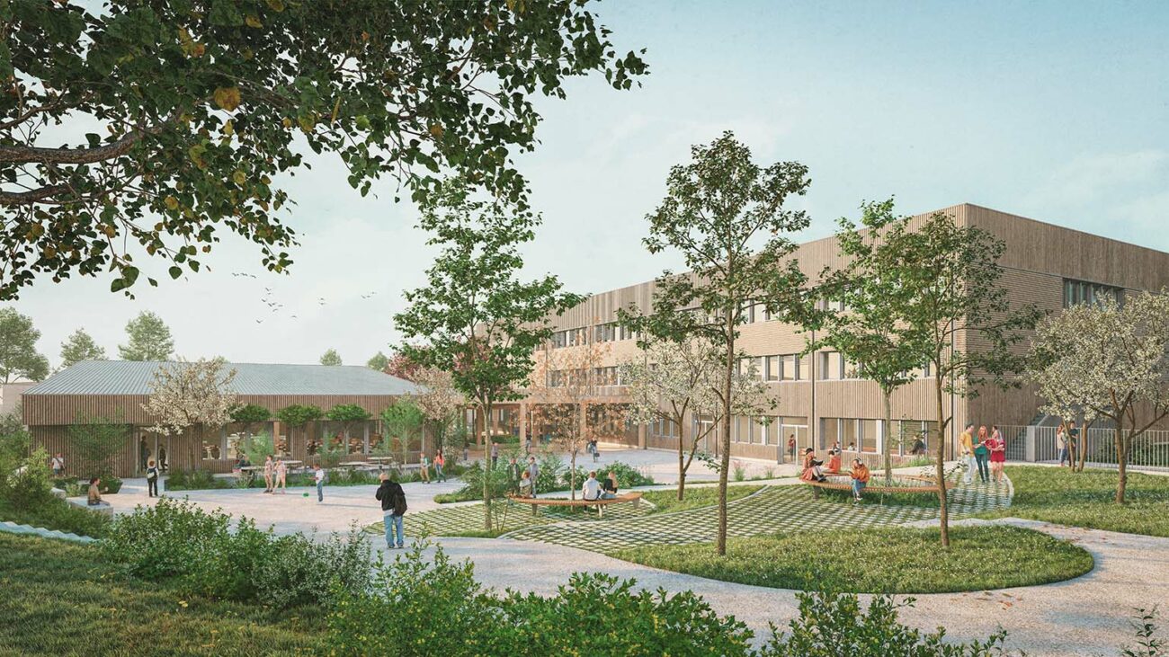 Restructuration du Collège Lucien Pougué à Rémilly - CD57 - KL architectes