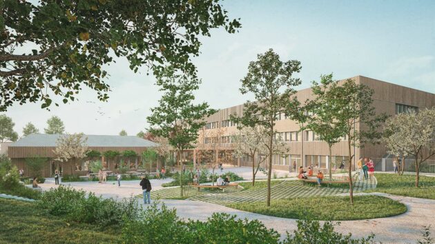 Restructuration du Collège Lucien Pougué à Rémilly - CD57 - KL architectes
