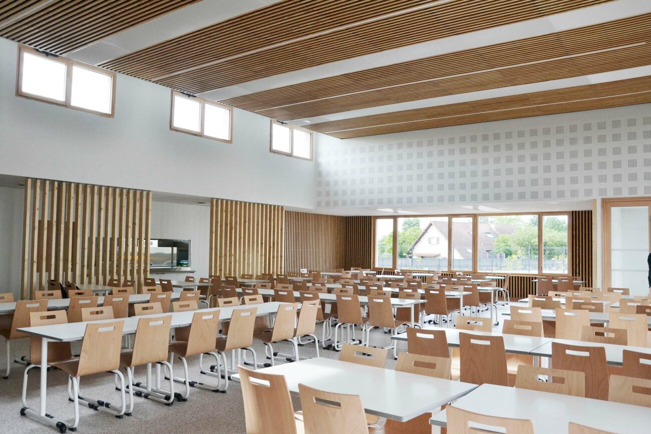 Salle de Restauration Cuisine du Collège Croix de Metz à Toul