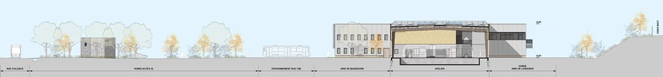 KL ARCHITECTES JUXTA PINGAT DEPOT DE BUS FLORANGE TEMO