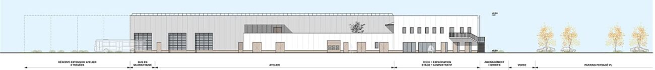 KL ARCHITECTES JUXTA PINGAT DEPOT DE BUS FLORANGE TEMO