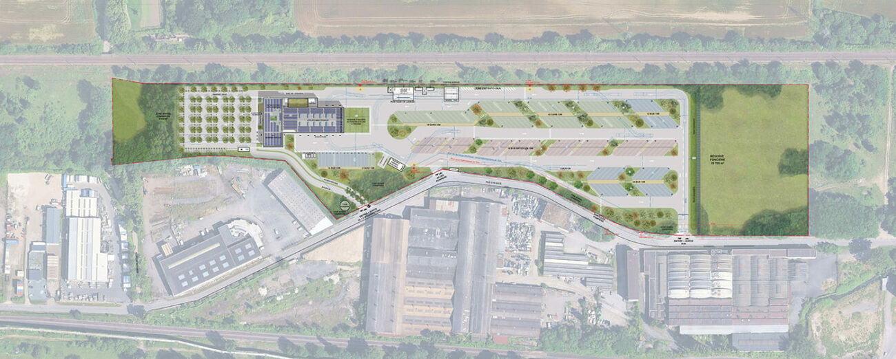 KL ARCHITECTES JUXTA PINGAT DEPOT DE BUS FLORANGE TEMO